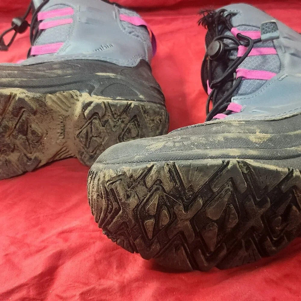 Girls Columbia Snow Boots USA Size 6 - Picture 4 of 5